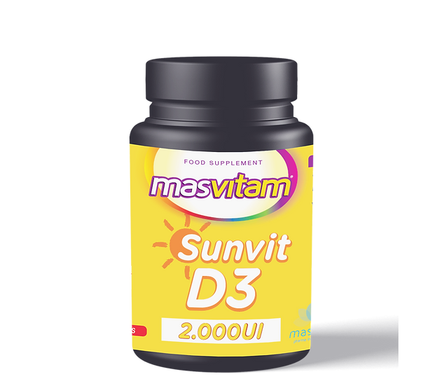 SUNVIT D3 2000 UI TABLETS