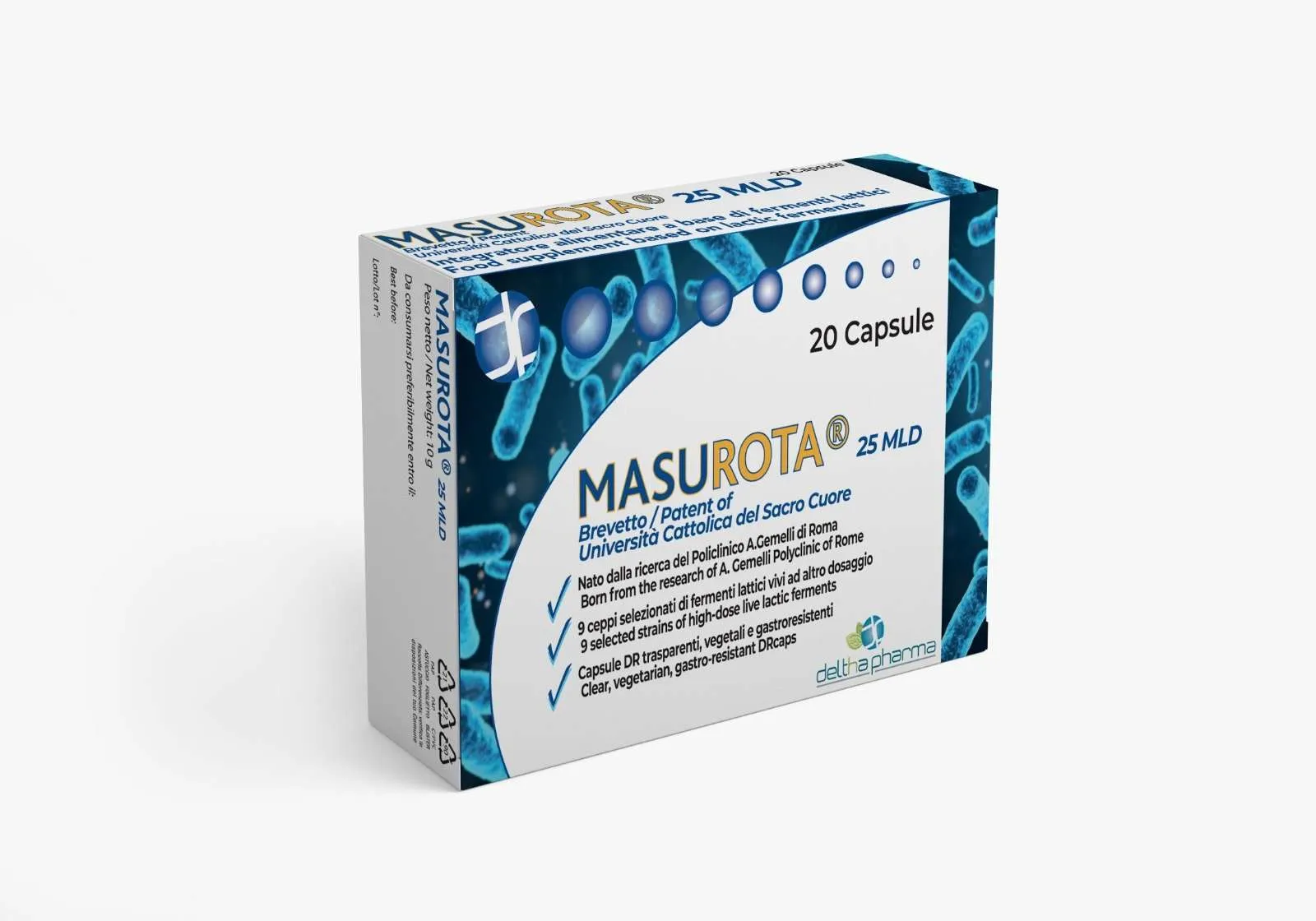 MASUROTA® 25 MLD 20 Capsules